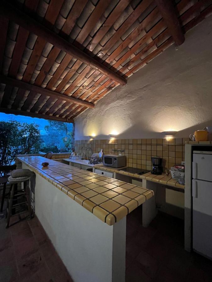 Villa Le Cabanon Des Cigales Provencale à Puyméras Extérieur photo
